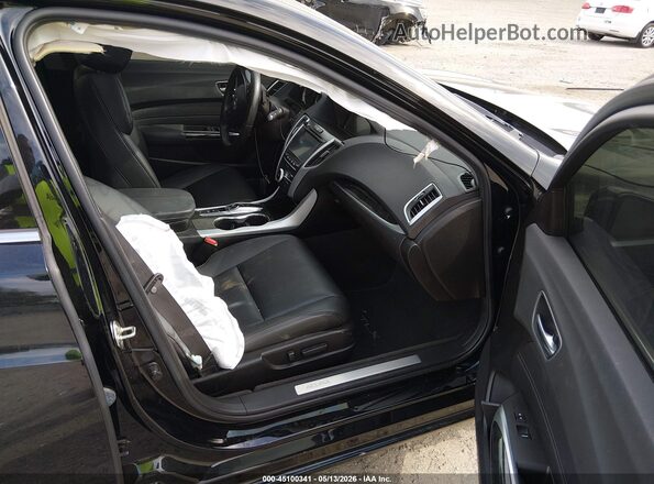 19UUB3F39KA000057 2019 ACURA TLX Black Vista interior delantera