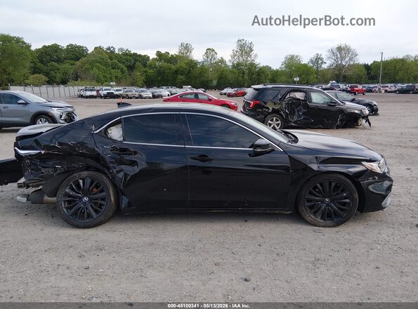19UUB3F39KA000057 2019 ACURA TLX Black Vista interior trasera
