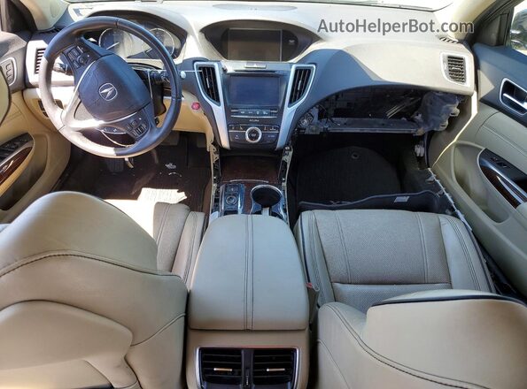 19UUB3F42KA000426 2019 ACURA TLX White Вид панелі приладів
