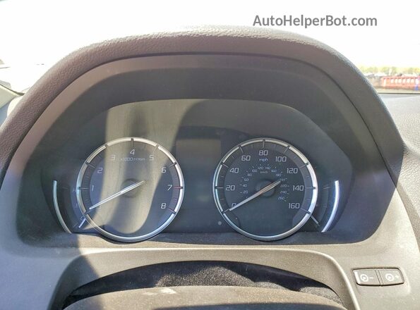 19UUB3F42KA000426 2019 ACURA TLX White Вид щитка приладів