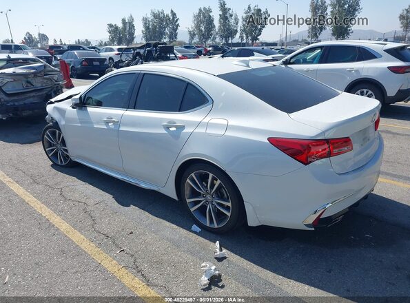 19UUB3F48KA000415 2019 ACURA TLX White Задня ліва чверть