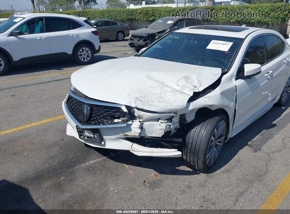 19UUB3F48KA000415 2019 ACURA TLX White Вид спереду
