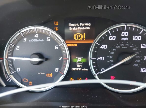 19UUB3F48KA000415 2019 ACURA TLX White 
