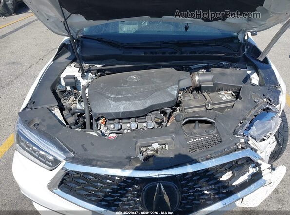 19UUB3F48KA000415 2019 ACURA TLX White Вид ззаду