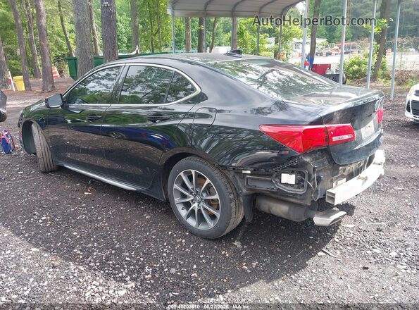 19UUB3F51JA002563 2018 ACURA TLX Black უკანა მარცხენა