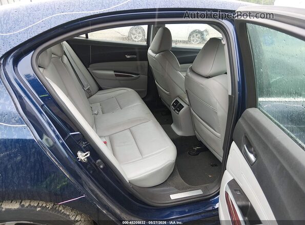 19UUB3F55GA000761 2016 ACURA TLX Blue Widok naklejki z numerem VIN