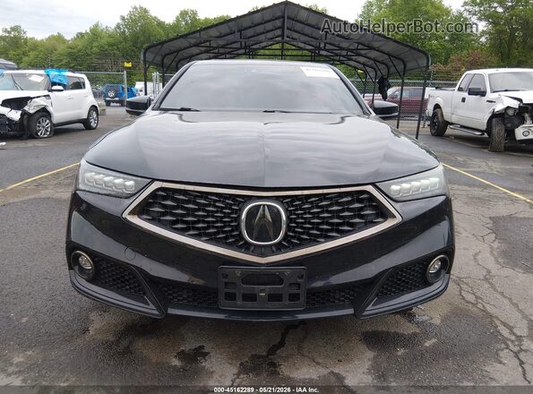19UUB3F62KA004686 2019 ACURA TLX Черный Вид щитка приборов