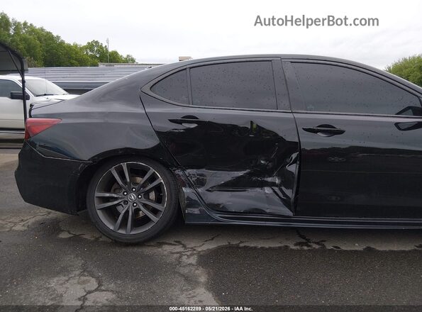 19UUB3F62KA004686 2019 ACURA TLX Черный Вид спереди