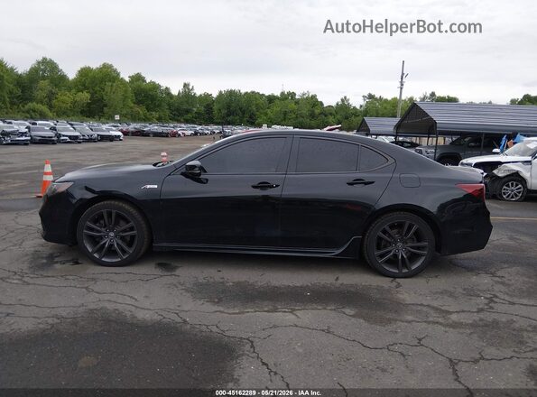 19UUB3F62KA004686 2019 ACURA TLX Черный Панорамный вид салона 360°