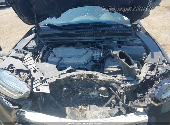 19UUB3F65JA002171 2018 ACURA TLX Black უკანა ხედი