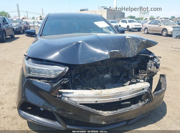 19UUB3F65JA002171 2018 ACURA TLX Black უკანა სალონის ხედი