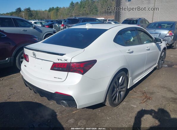 19UUB3F6XKA000689 2019 ACURA TLX White Trasero derecho