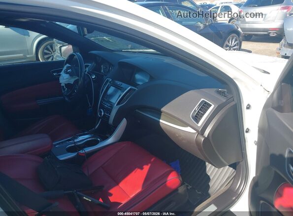 19UUB3F6XKA000689 2019 ACURA TLX White Vista interior delantera