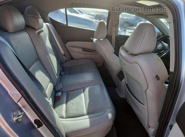 19UUB3F79HA002192 2017 ACURA TLX Серебряный Вид задних сидений