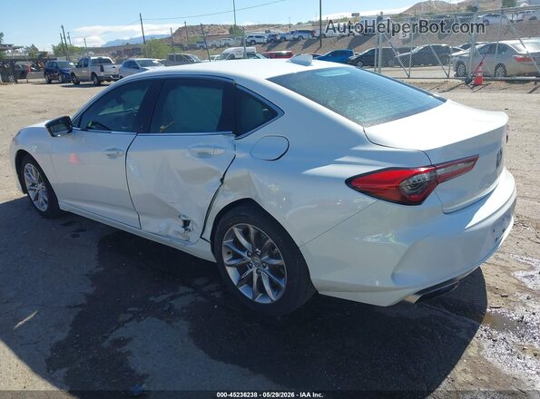 19UUB5F36MA008454 2021 ACURA TLX White Tył lewy