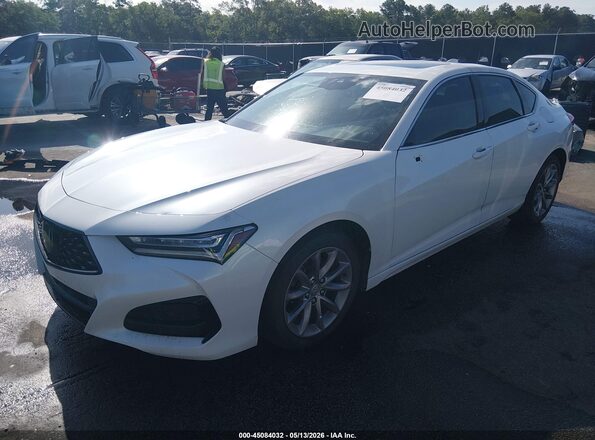 19UUB5F39MA013213 2021 ACURA TLX Белый Передняя левая четверть