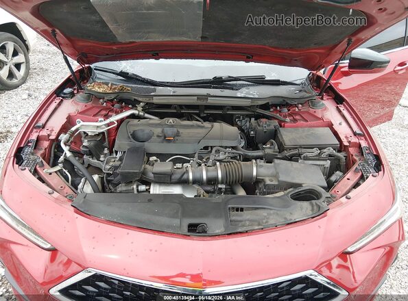 19UUB5F40MA002707 2021 ACURA TLX Red Հետևի տեսք