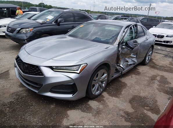 19UUB5F42NA000152 2022 ACURA TLX Silver Vista tres cuartos delantera izquierda