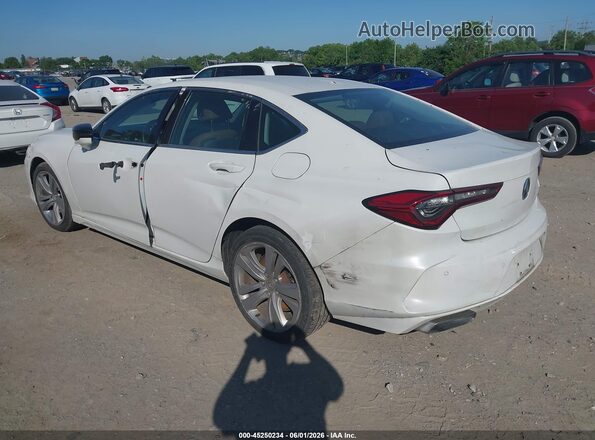 19UUB5F49MA005508 2021 ACURA TLX Белый Задняя левая четверть