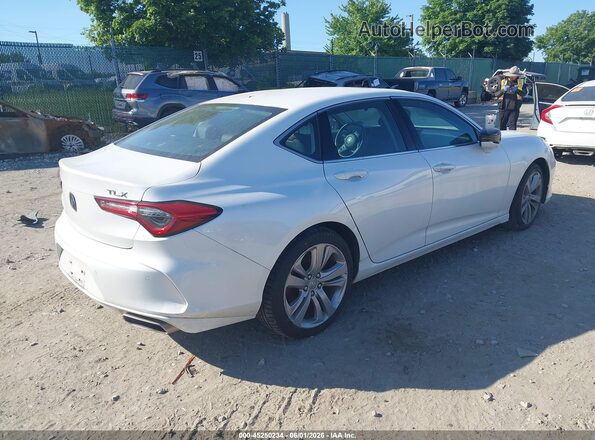 19UUB5F49MA005508 2021 ACURA TLX Белый Задняя правая четверть