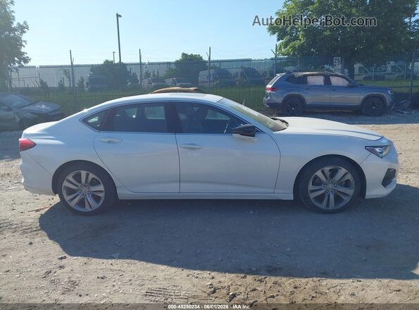 19UUB5F49MA005508 2021 ACURA TLX Белый Вид щитка приборов