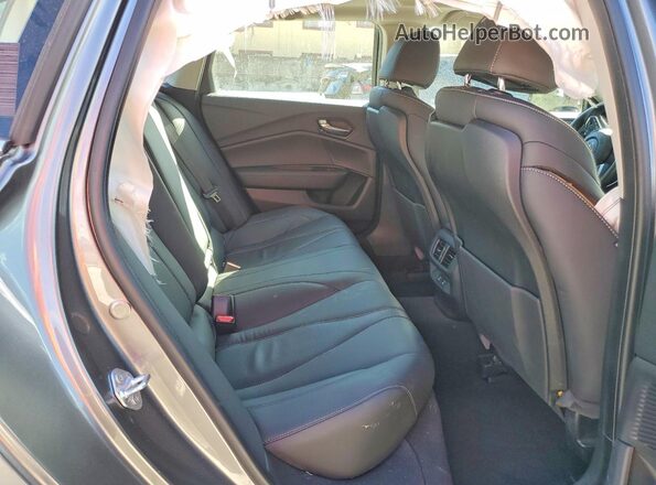 19UUB5F4XRA000163 2024 ACURA TLX Gray Widok tylnych siedzeń