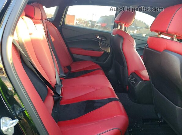 19UUB5F50MA008340 2021 ACURA TLX Black Rear seats view