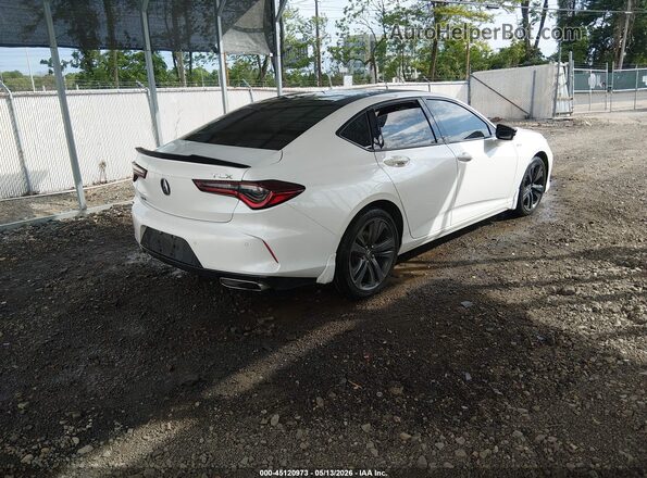 19UUB5F51NA000068 2022 ACURA TLX White Trasero derecho