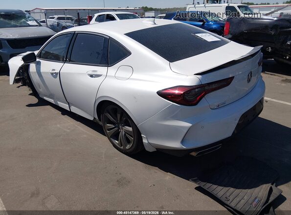 19UUB5F56MA017009 2021 ACURA TLX Белый Задняя левая четверть
