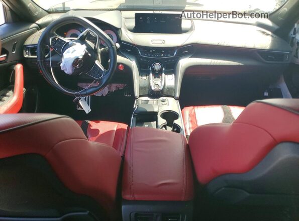 19UUB5F56NA003144 2022 ACURA TLX Белый Вид панели приборов