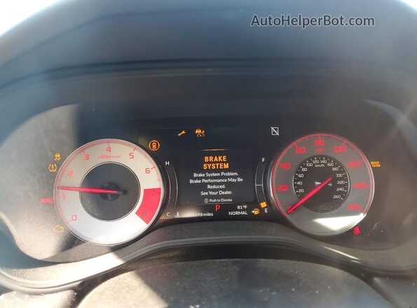 19UUB5F59MA008370 2021 ACURA TLX Black ხელსაწყოთა პანელის ხედი
