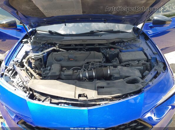 19UUB6F52MA003615 2021 ACURA TLX Blue Հետևի տեսք