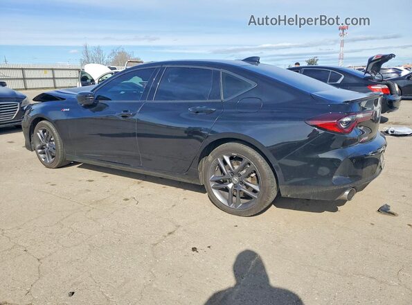19UUB6F52SA000758 2025 ACURA TLX Черный Задняя левая четверть