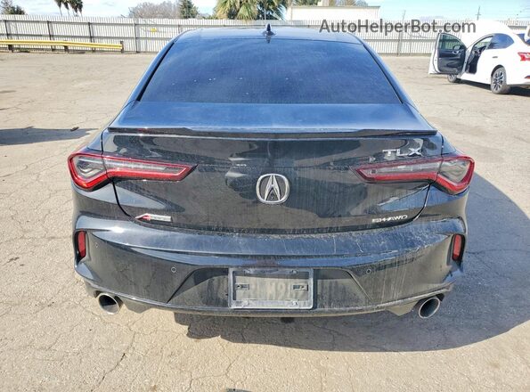 19UUB6F52SA000758 2025 ACURA TLX Черный Вид сзади
