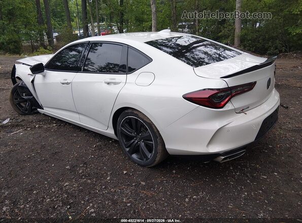 19UUB6F53MA000108 2021 ACURA TLX White Rear left