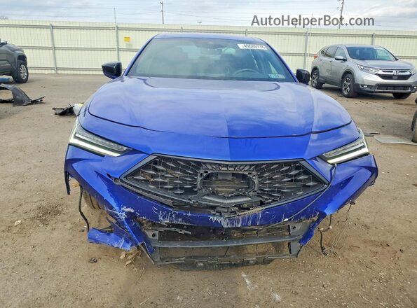 19UUB6F53MA006877 2021 ACURA TLX Синий Вид спереди