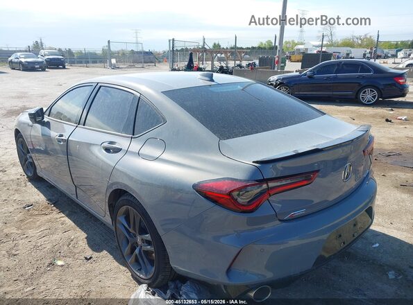19UUB6F54SA003922 2025 ACURA TLX Gray Задня ліва чверть