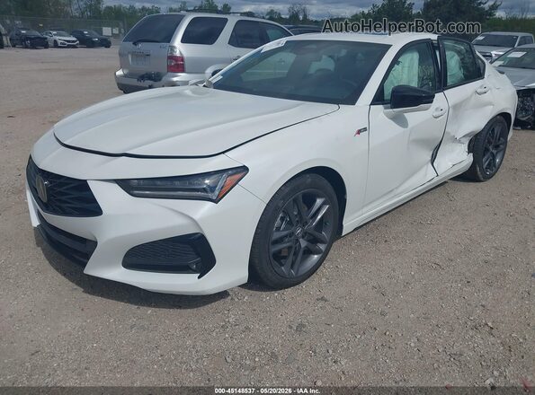 19UUB6F54SA005136 2025 ACURA TLX Белый Передняя левая четверть