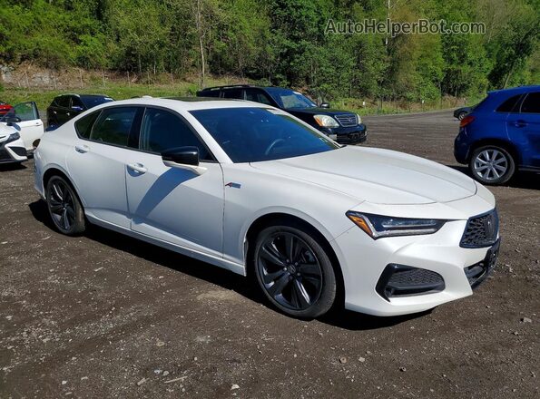 19UUB6F55PA003564 2023 ACURA TLX White Передня права чверть