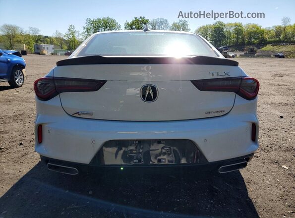 19UUB6F55PA003564 2023 ACURA TLX White Вид ззаду