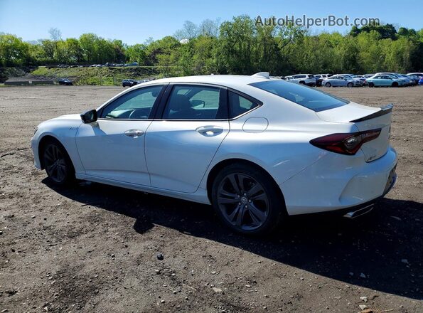 19UUB6F55PA003564 2023 ACURA TLX White Задня ліва чверть