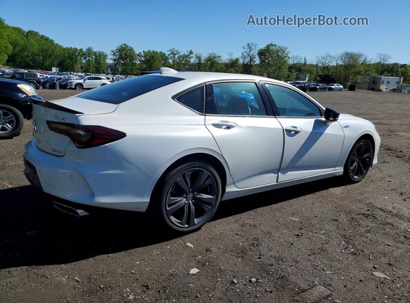 19UUB6F55PA003564 2023 ACURA TLX White Задня права чверть