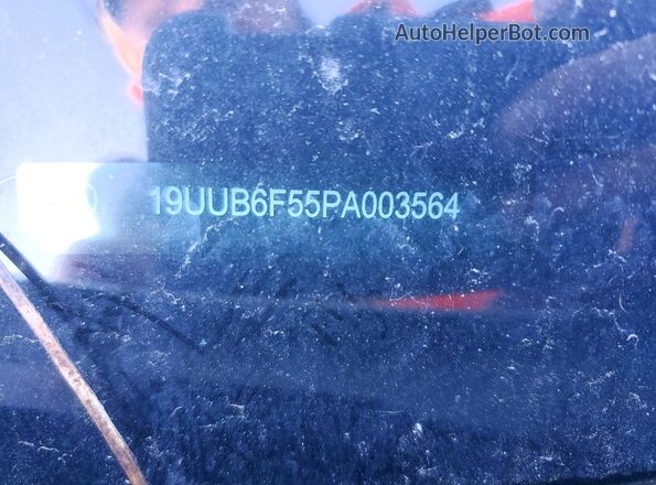 19UUB6F55PA003564 2023 ACURA TLX White Вид підкапотного простору