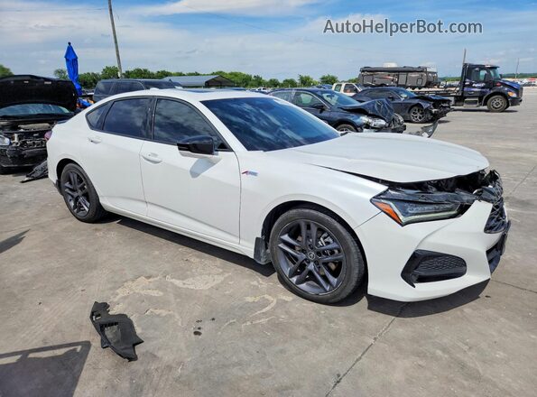 19UUB6F56RA000403 2024 ACURA TLX White Delantero derecho