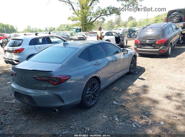 19UUB6F56SA001766 2025 ACURA TLX Gray უკანა მარჯვენა