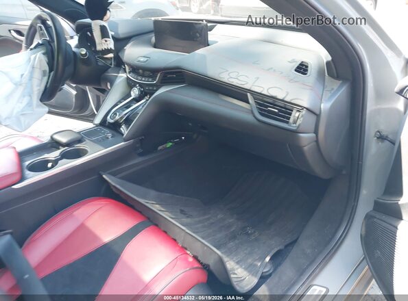 19UUB6F56SA001766 2025 ACURA TLX Gray წინა სალონის ხედი