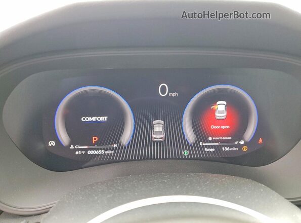 19UUB6F5XSA002628 2025 ACURA TLX Black Widok zestawu wskaźników