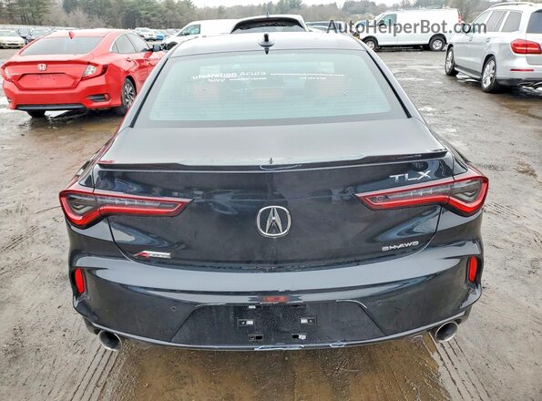 19UUB6F5XSA002628 2025 ACURA TLX Black Widok z tyłu