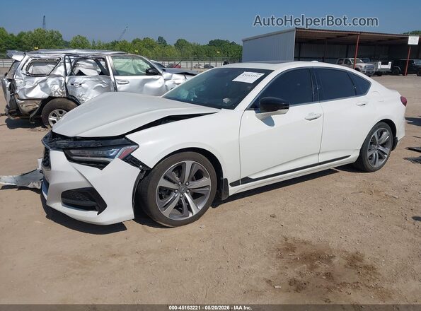 19UUB6F65MA001897 2021 ACURA TLX White Передня ліва чверть