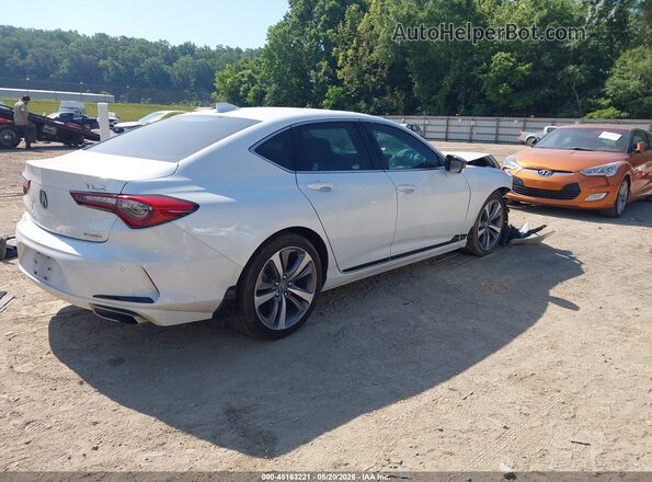 19UUB6F65MA001897 2021 ACURA TLX White Задня права чверть